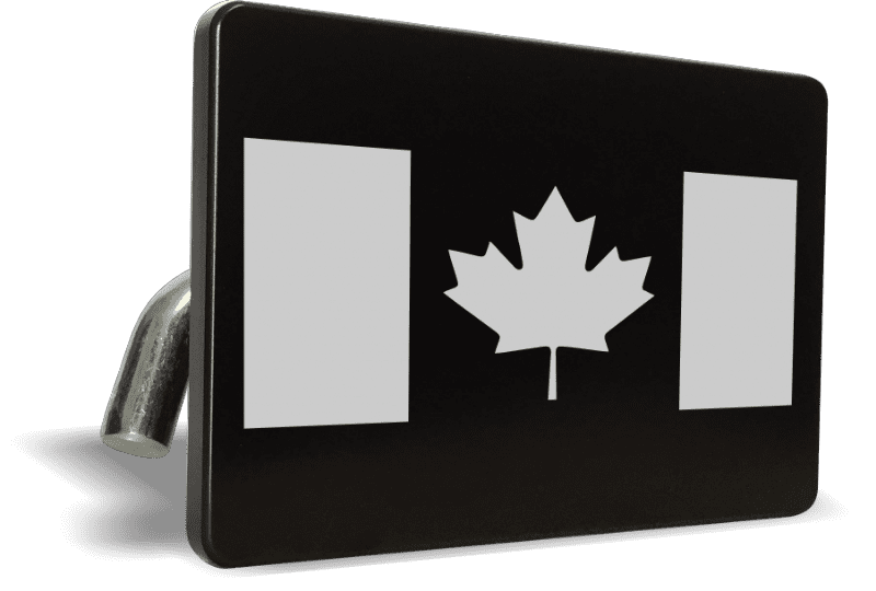 Canadian Flag - Trailer Hitch Cover